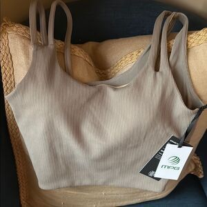 NWT MPG Taupe Sports Bra Medium
